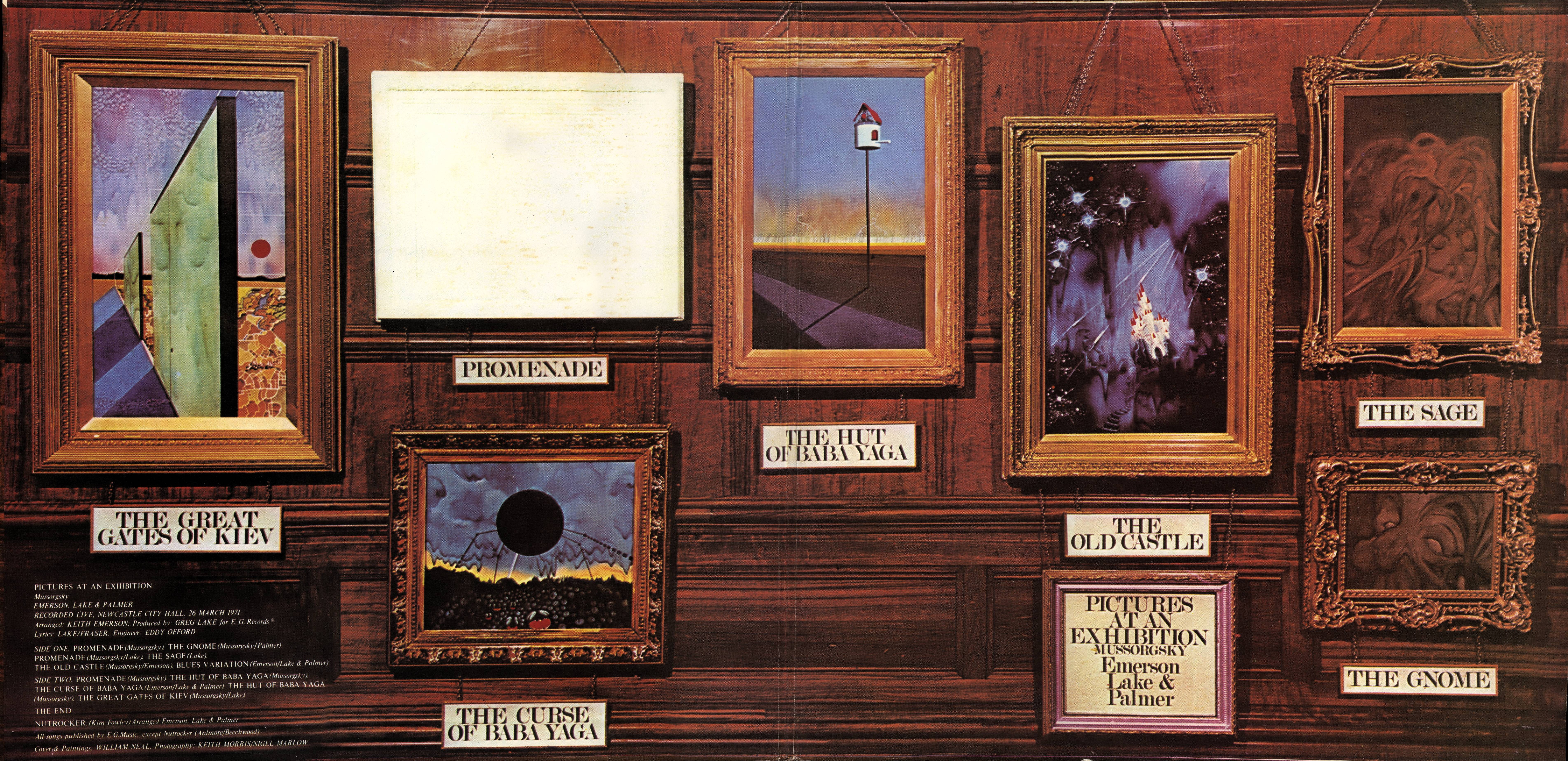 Emerson, Lake and Palmer Pictures At An Exhibition [lp gatefold jpn]